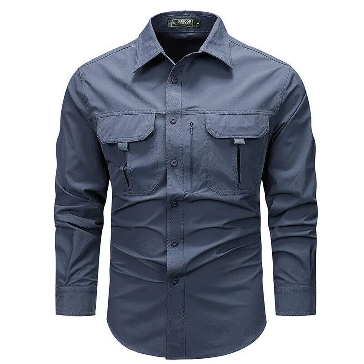 Cotton Cargo Shirt